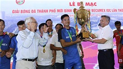 Út Du TPK vô địch Giải bóng đá Thành phố mới Bình Dương – Cúp Becamex IDC 2023